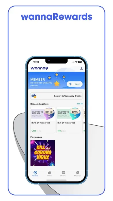 wanna - Pay,Rewards&more Screenshots