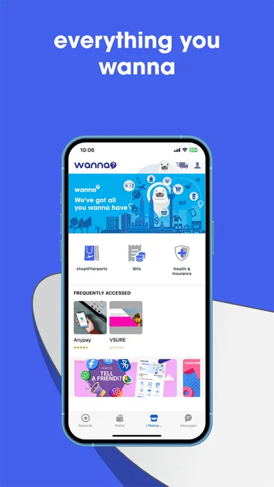 wanna - Pay,Rewards&more Screenshots