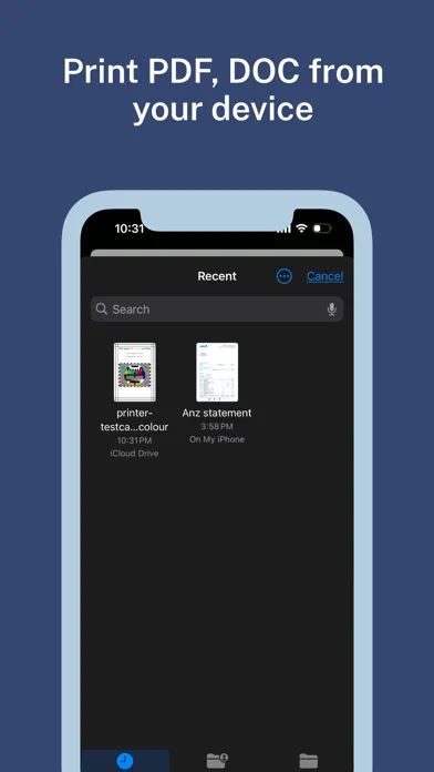 Capturas de tela do WiFi Print - Find Air Printer