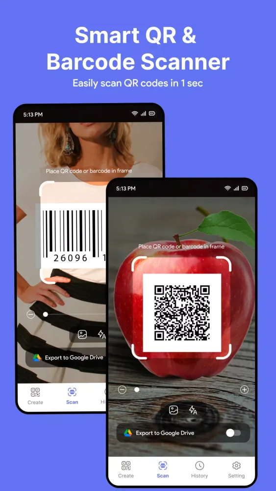 Скриншоты Scan QR Code & Barcode Reader