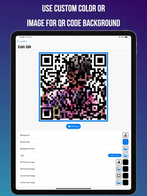 QR Scanner & QR Maker iPad  스크린샷