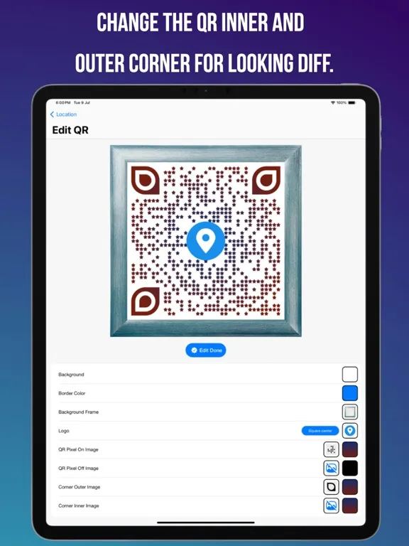 QR Scanner & QR Maker iPad  스크린샷