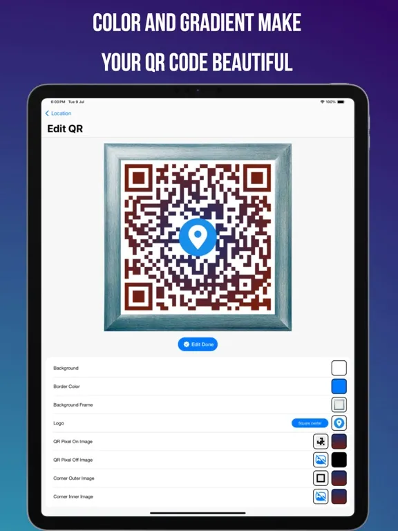 QR Scanner & QR Maker iPad  스크린샷