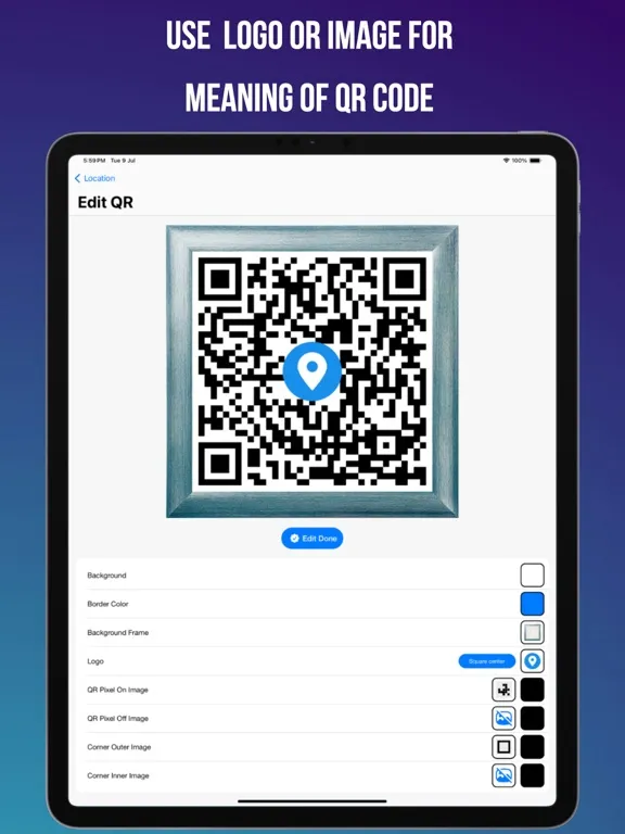 QR Scanner & QR Maker iPad  스크린샷