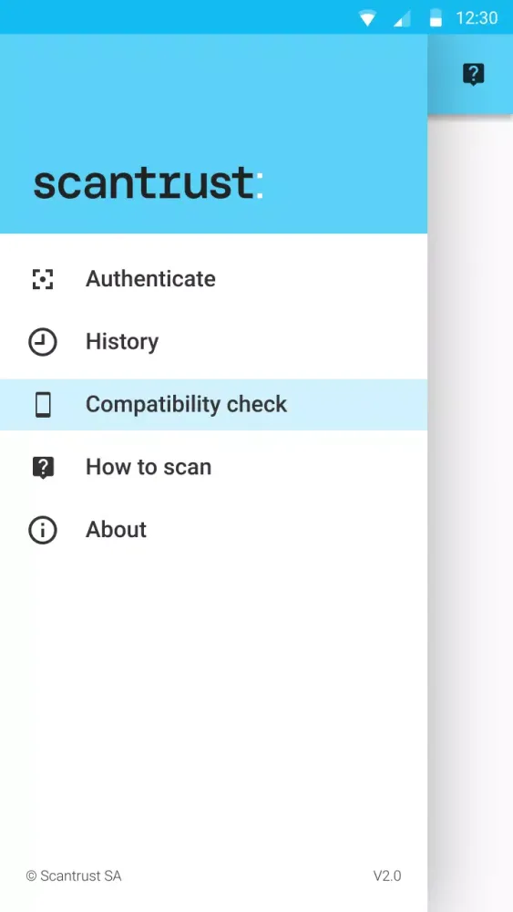 Скриншоты Scantrust