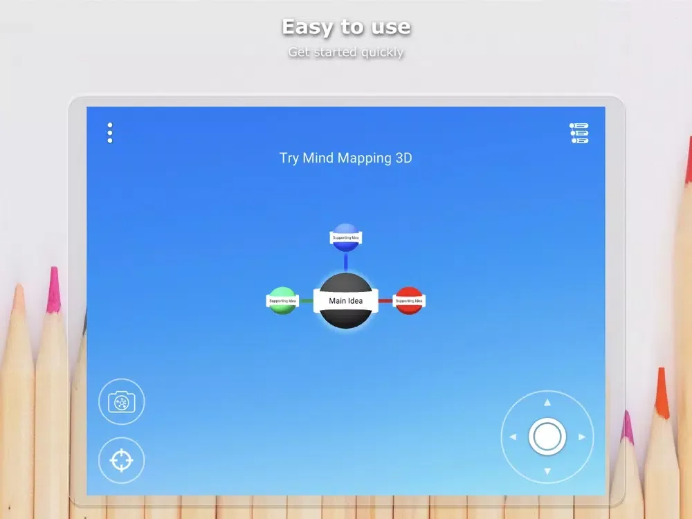 Скриншоты Mind Mapping 3D - Thinking Fun iPad 