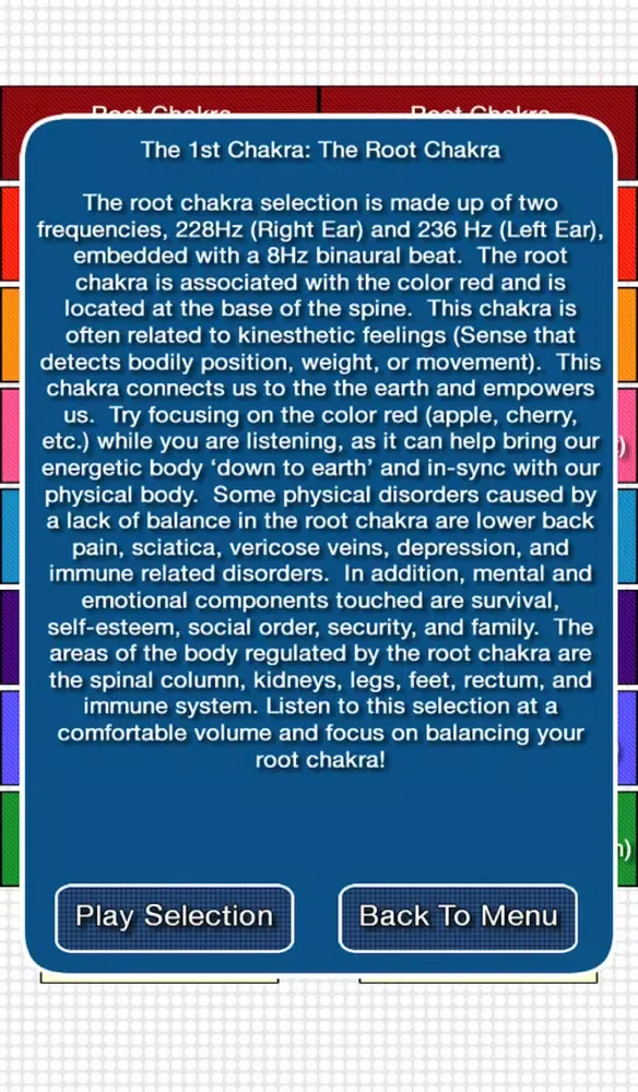 Binaural Chakra Therapy Screenshots