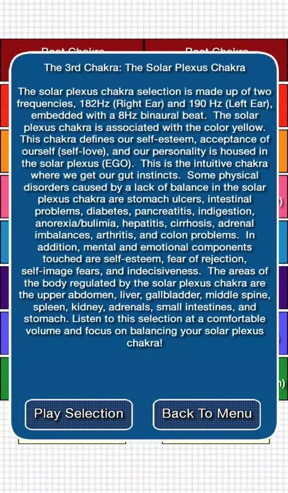 Binaural Chakra Therapy Screenshots