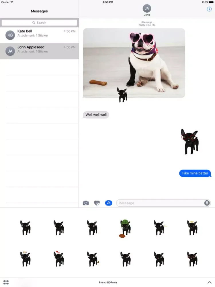 صور French Bulldog Powa iPad 