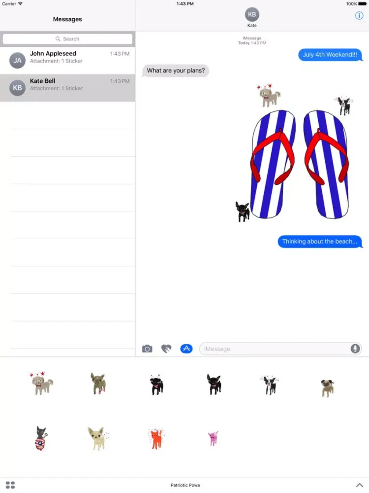 Patriotic Powa iPad  Screenshots