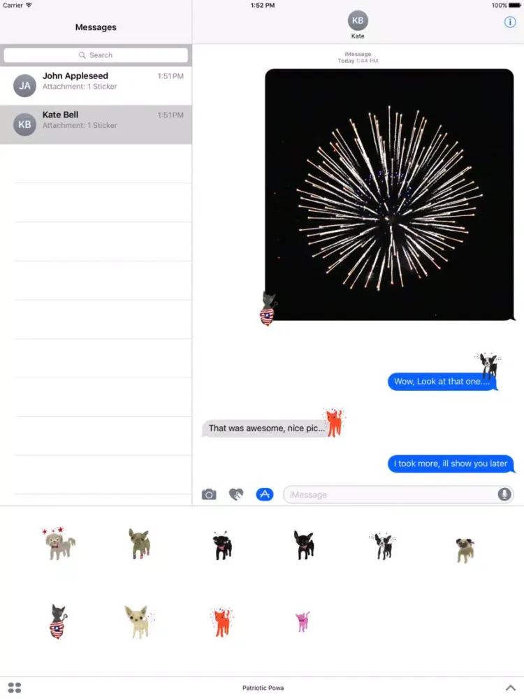Patriotic Powa iPad  Screenshots