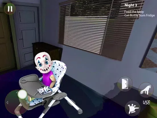 Capturas de tela do Scary Pink Baby Horror Game 3D iPad 