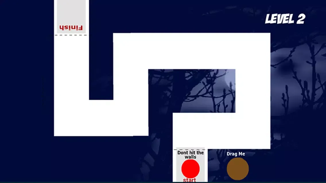 Tangkapan layar Scary Maze Game 2