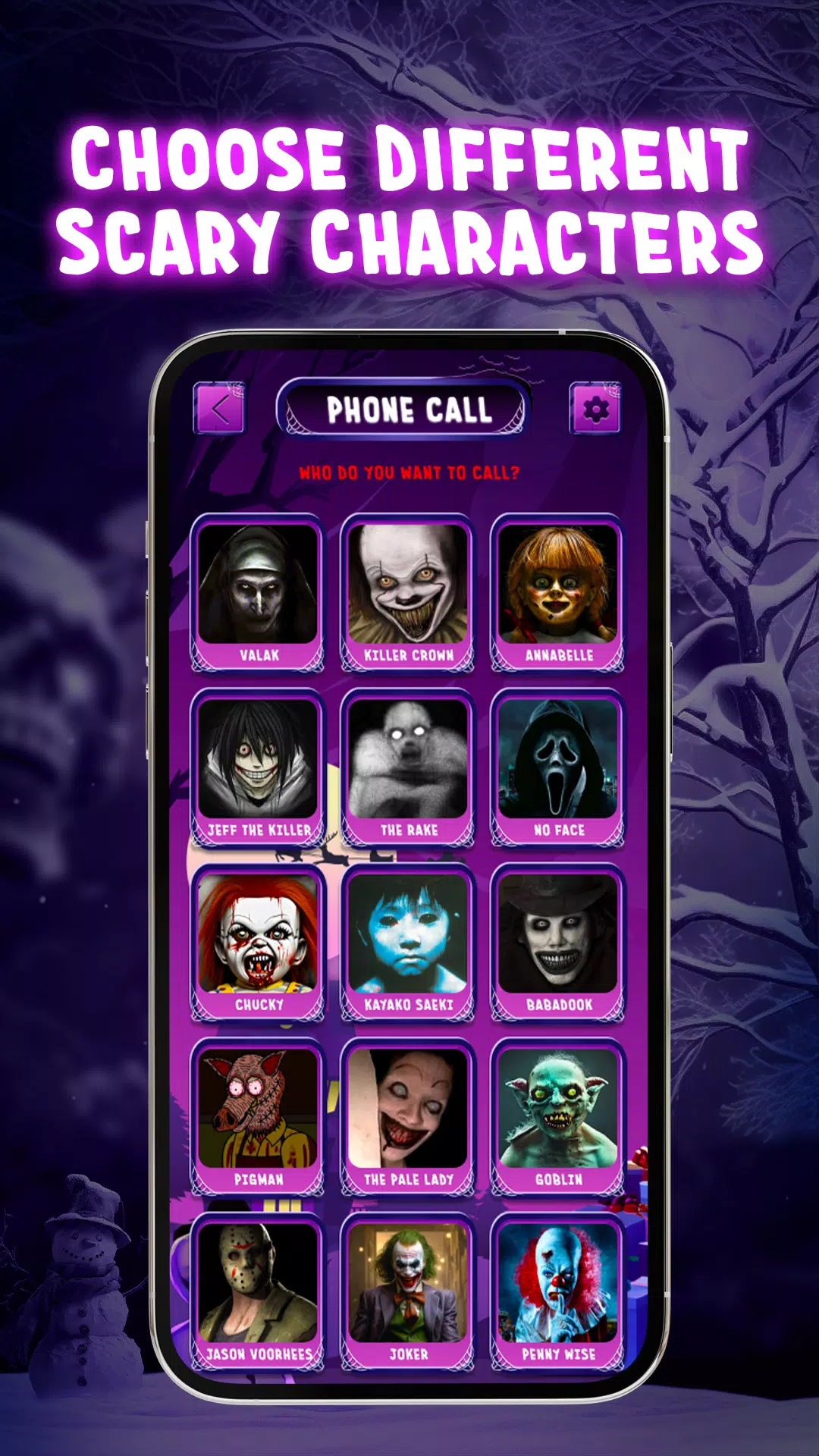 Scary Prank Call & Fake Chat Screenshots