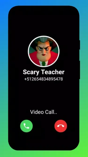 Scary Grandma call Teacher Screenshots