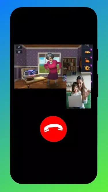 Scary Grandma call Teacher Screenshots
