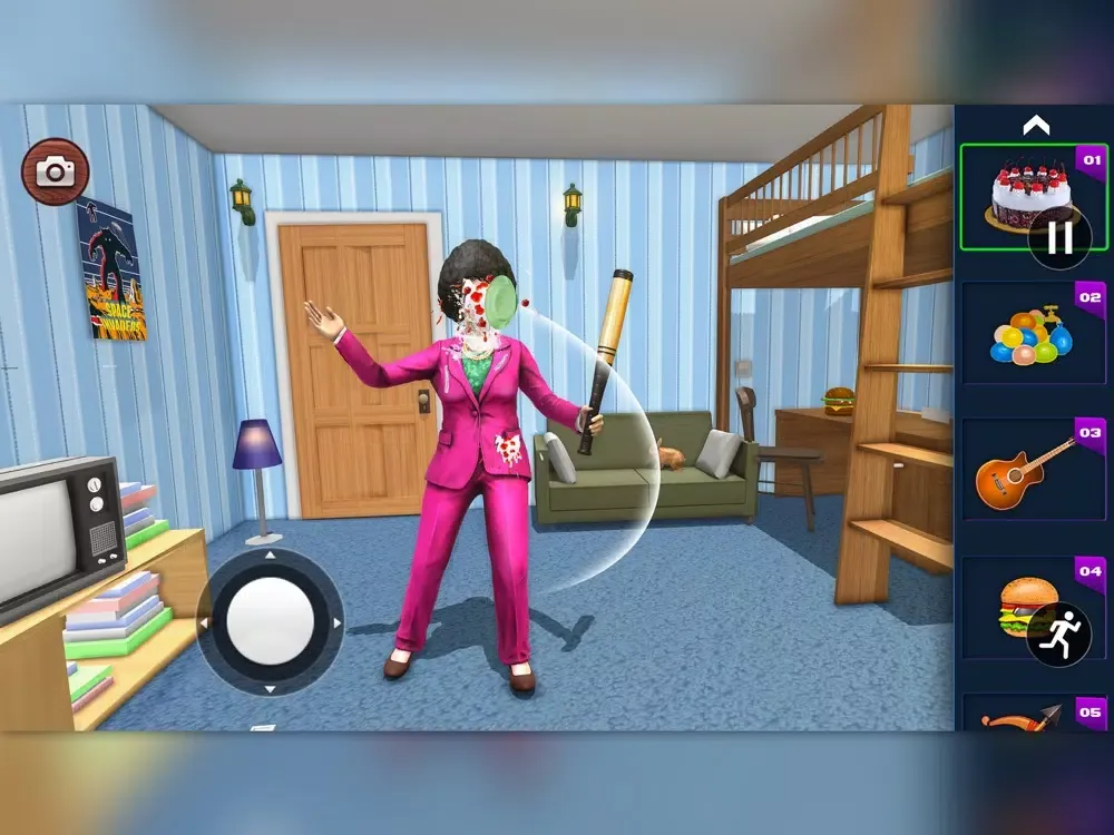Scary Teacher Horror Games iPad 应用截图