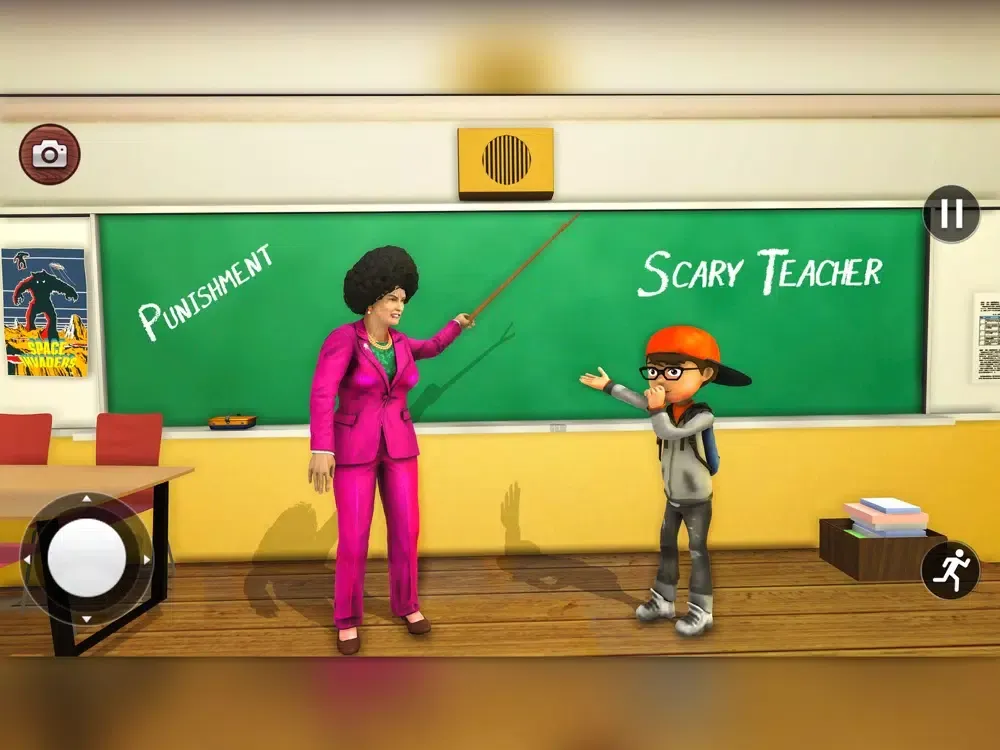 Scary Teacher Horror Games iPad 应用截图