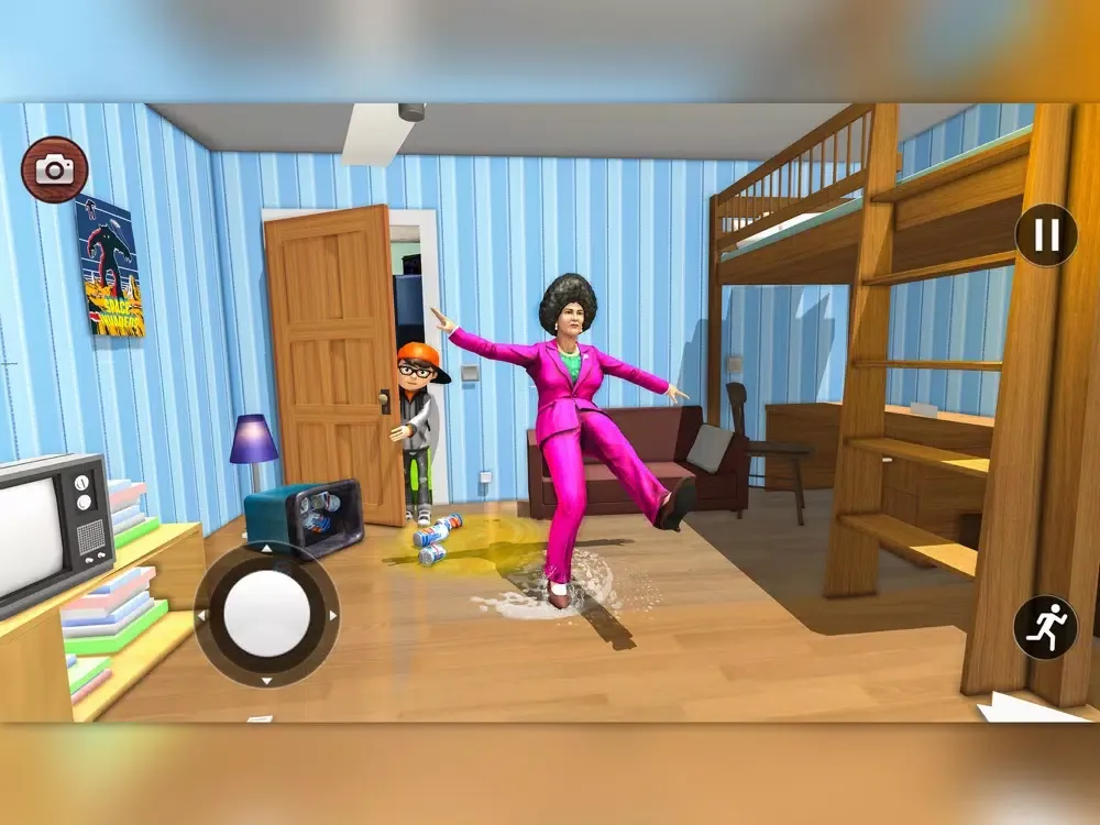 Scary Teacher Horror Games iPad 应用截图