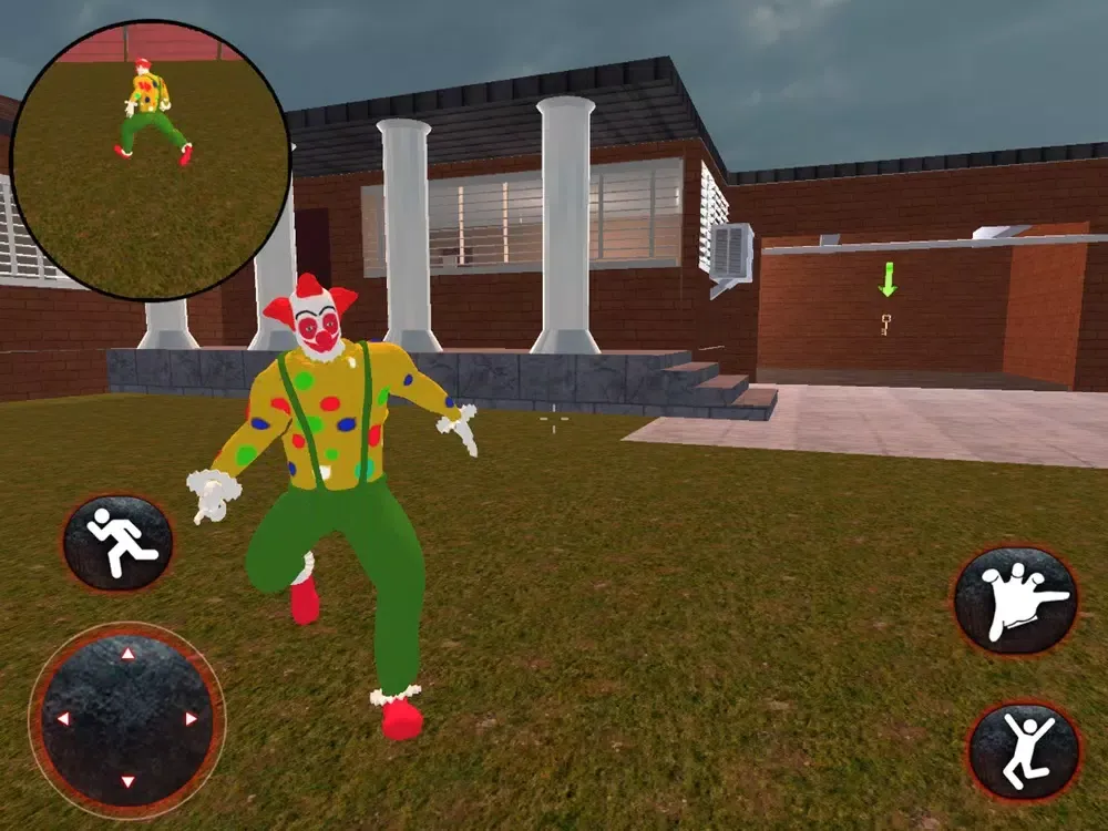 Teacher Clown House Escape iPad  Screenshots