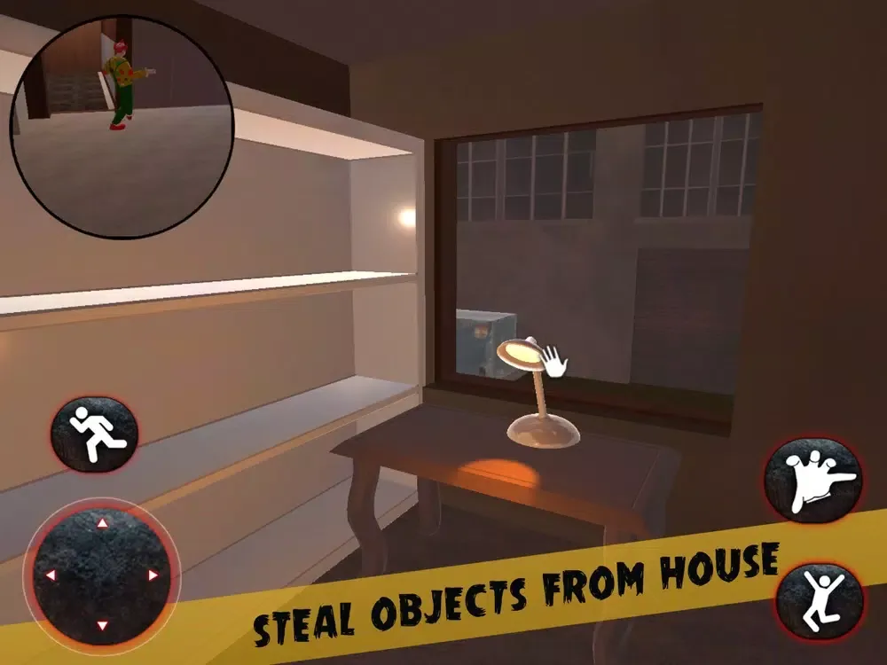 Teacher Clown House Escape iPad  Screenshots