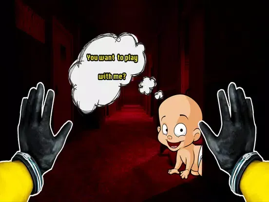 Scary Baby In Room Yellow 3D iPad  Screenshots