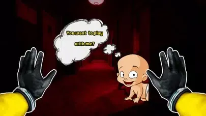 Scary Baby In Room Yellow 3D Screenshots