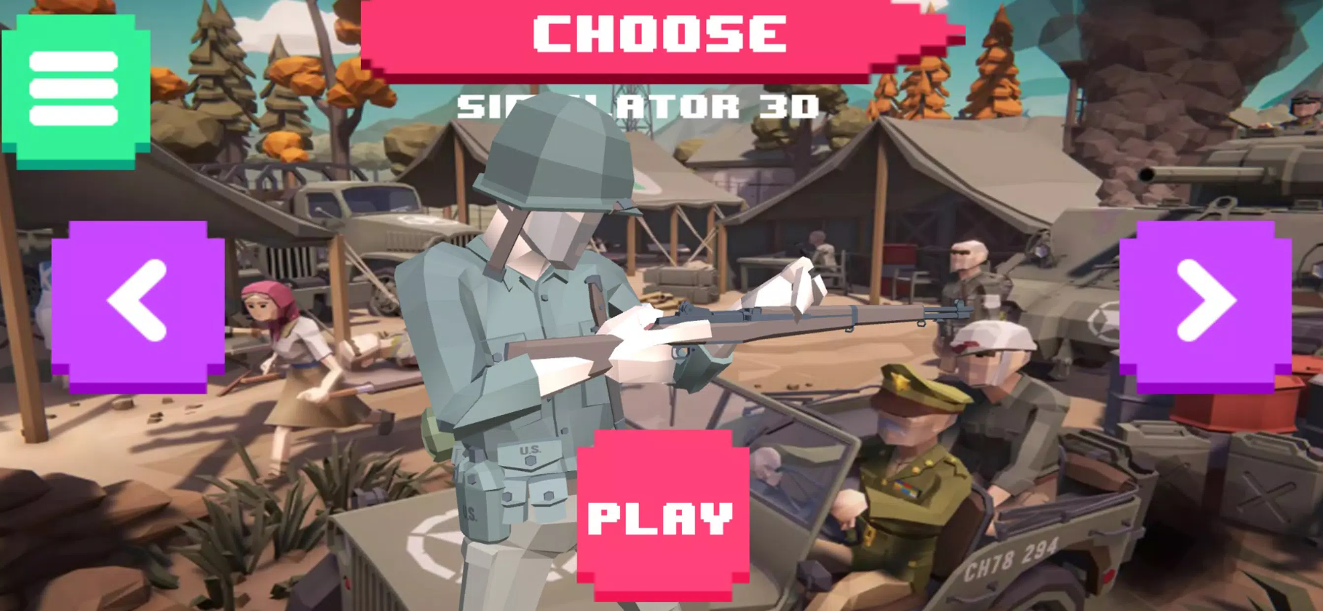 WWII Simulator 3D Screenshots