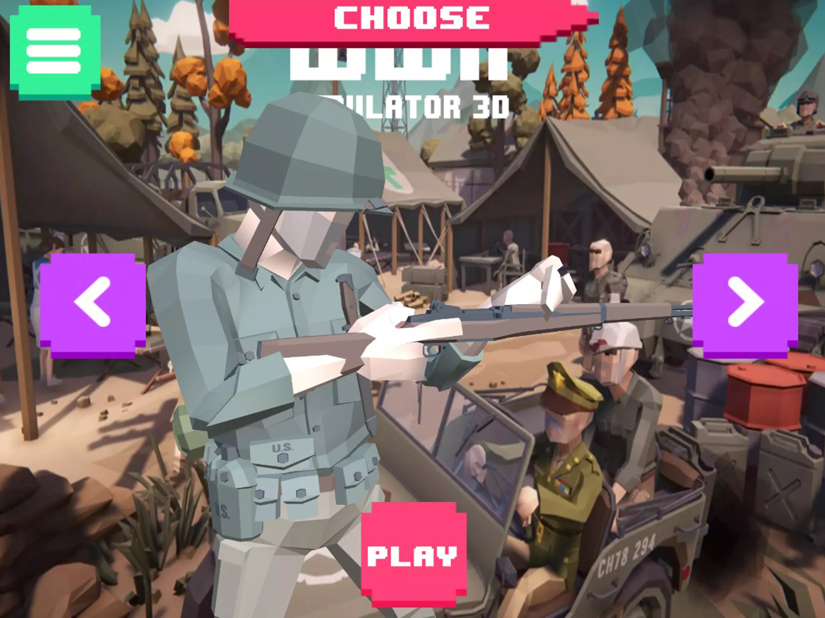 WWII Simulator 3D Screenshots