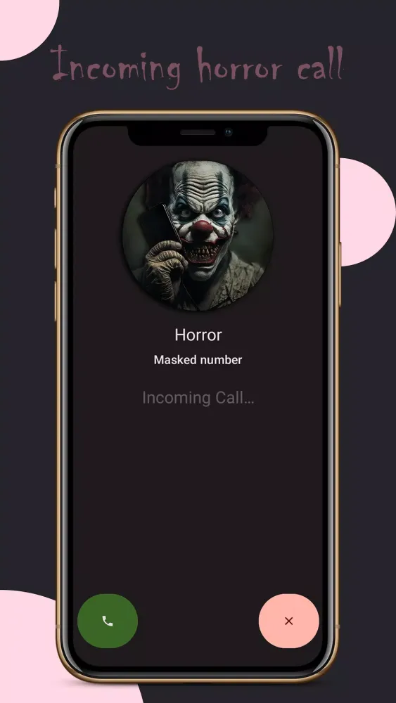 Capturas de tela do Scary Horror Call Prank Game