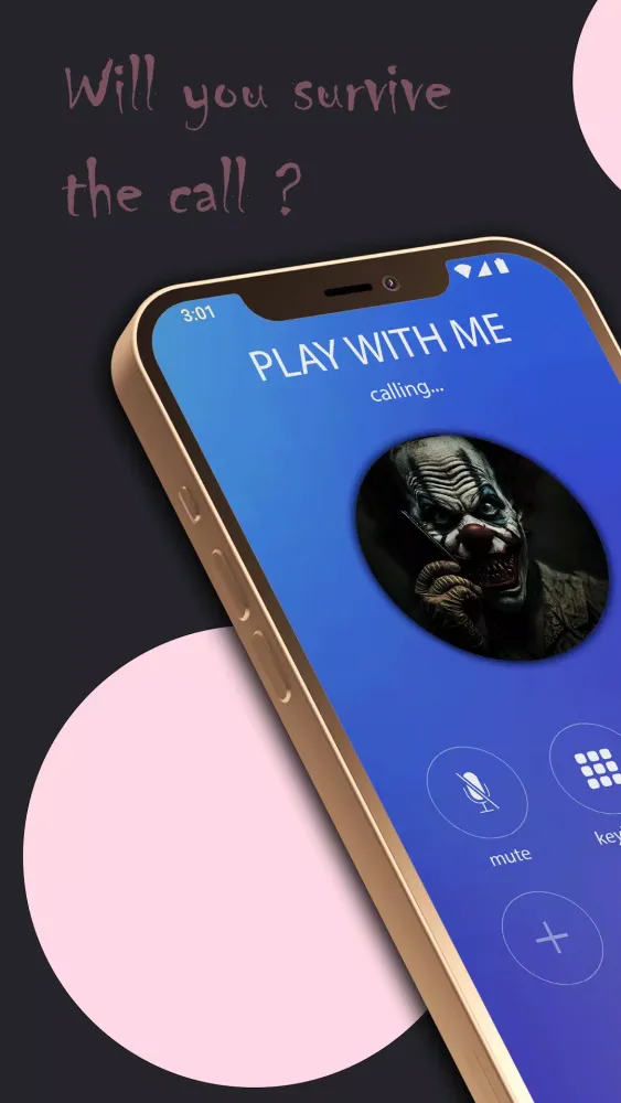 Capturas de tela do Scary Horror Call Prank Game