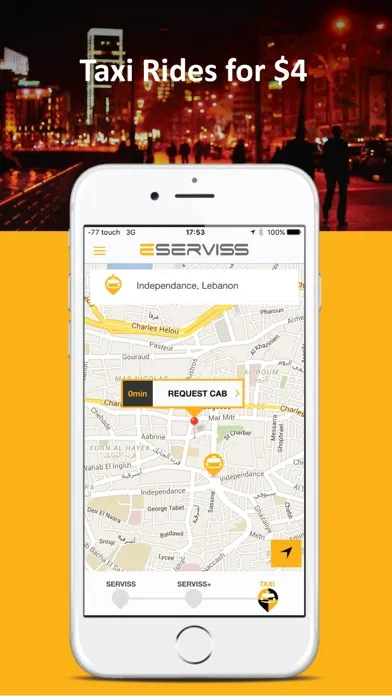 Zrzuty ekranu ESERVISS - Taxi. Service & Bus App Alternative