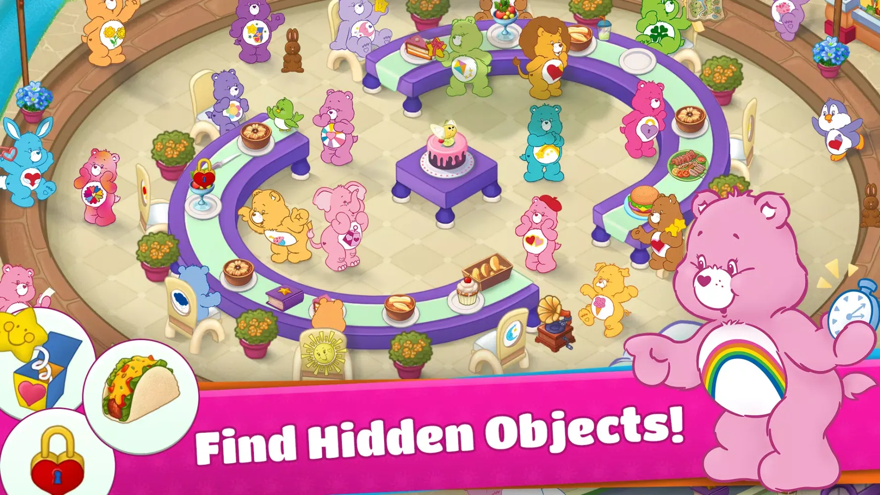 Care Bears: Hidden Objects应用截图