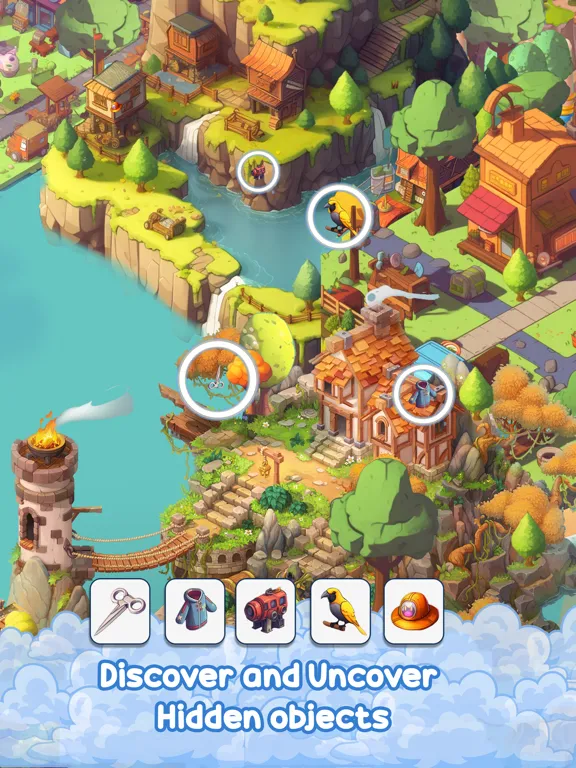 Captures d'écran de Scavenger: Hidden Objects Hunt iPad 