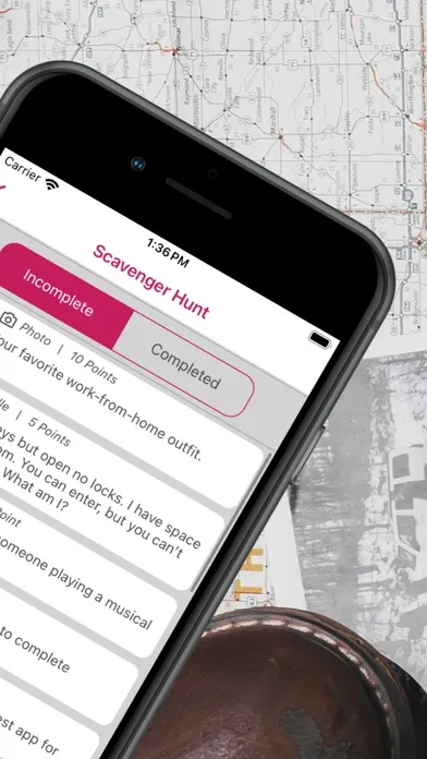 Captures d'écran de Scavos: Easy Scavenger Hunts