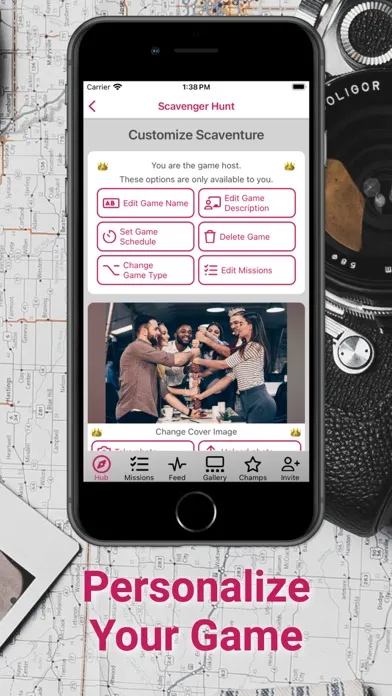Captures d'écran de Scavos: Easy Scavenger Hunts