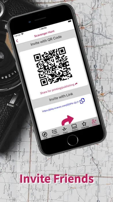 Captures d'écran de Scavos: Easy Scavenger Hunts