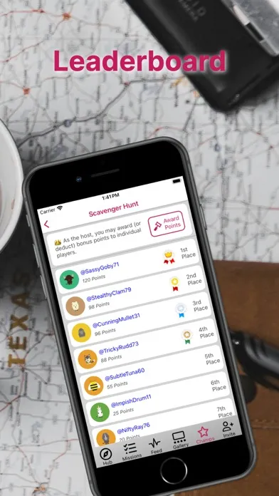 Captures d'écran de Scavos: Easy Scavenger Hunts