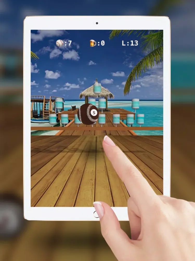 Capturas de tela do Bear Can Shooter iPad 