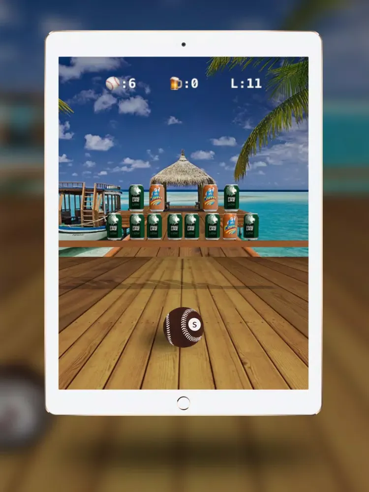 Capturas de tela do Bear Can Shooter iPad 