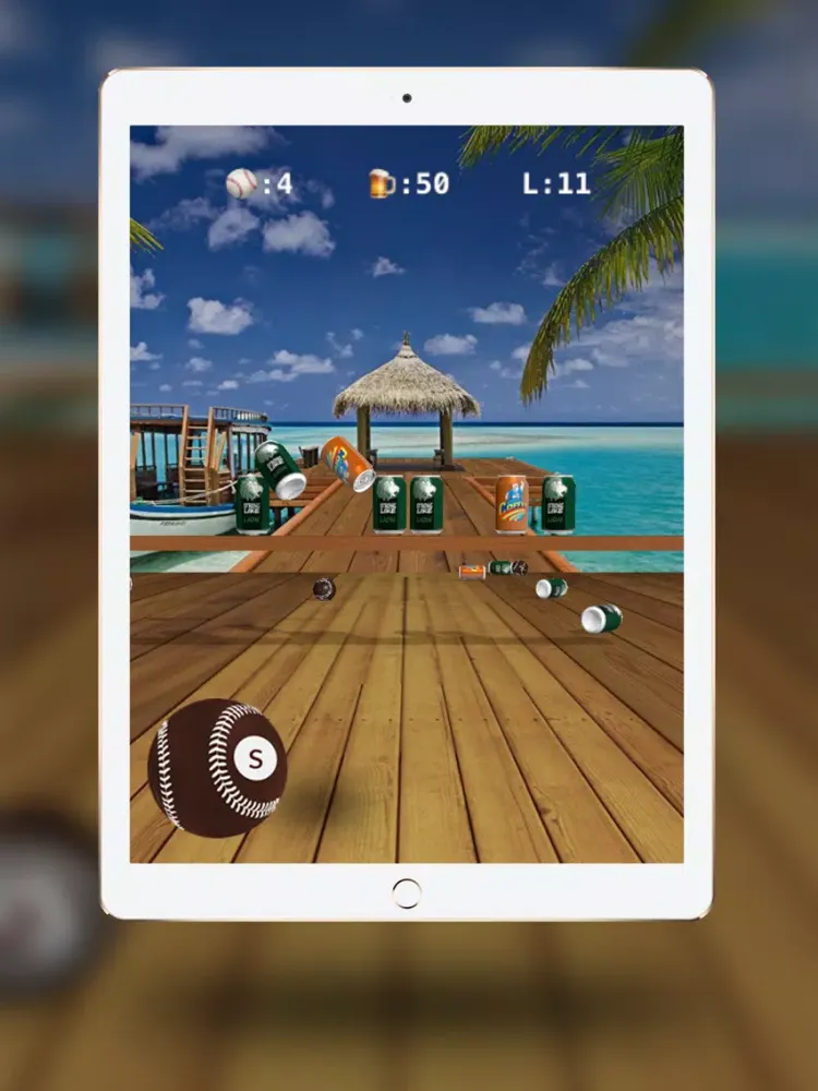 Capturas de tela do Bear Can Shooter iPad 