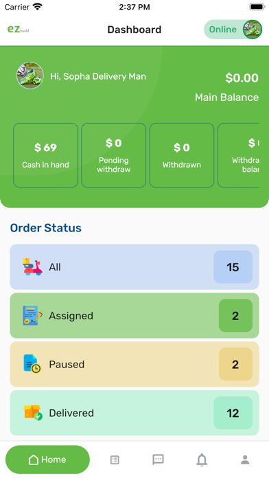 EZ Build Deliveryman应用截图