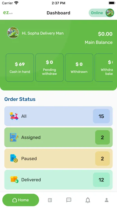EZ Build Deliveryman应用截图