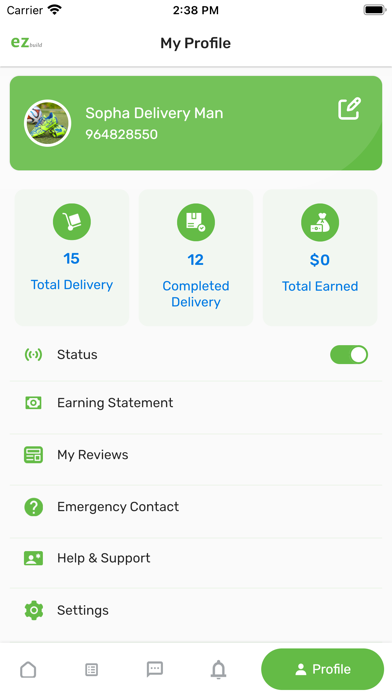 EZ Build Deliveryman应用截图