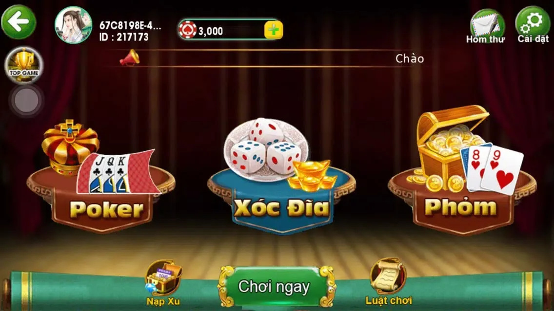 SVIP68 - Choi Danh Bai Online Ekran Görüntüleri