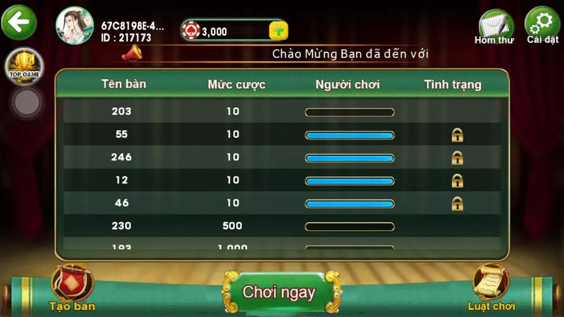SVIP68 - Choi Danh Bai Online Ekran Görüntüleri