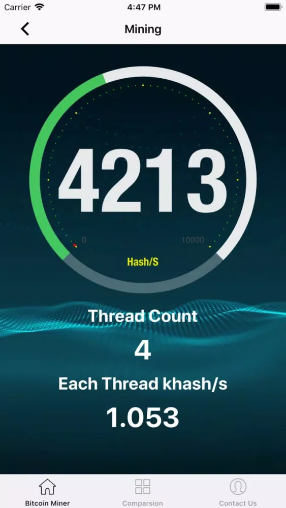 Capturas de pantalla de Bitcoin Miner - Cpu Miner