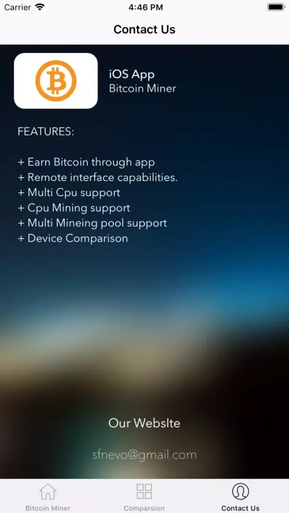 Capturas de pantalla de Bitcoin Miner - Cpu Miner