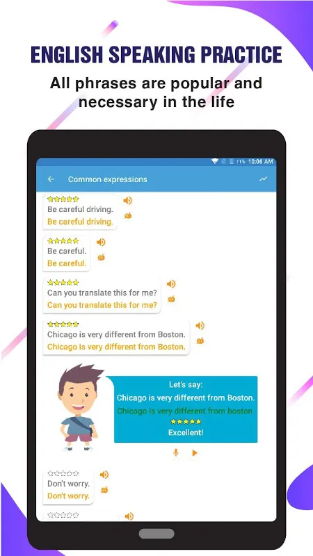 English Speak Vocalbulary Ekran Görüntüleri