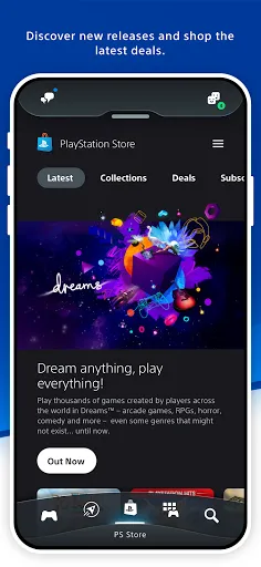Capturas de pantalla de PlayStation App